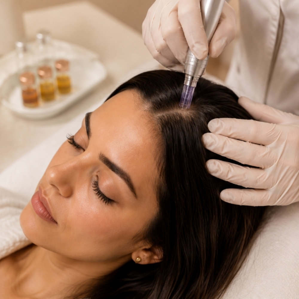 HAIR RESTORE | PRP + Peptide Therap at D'Yalorde Wellness & Aesthetics LLC in El Paso, TX