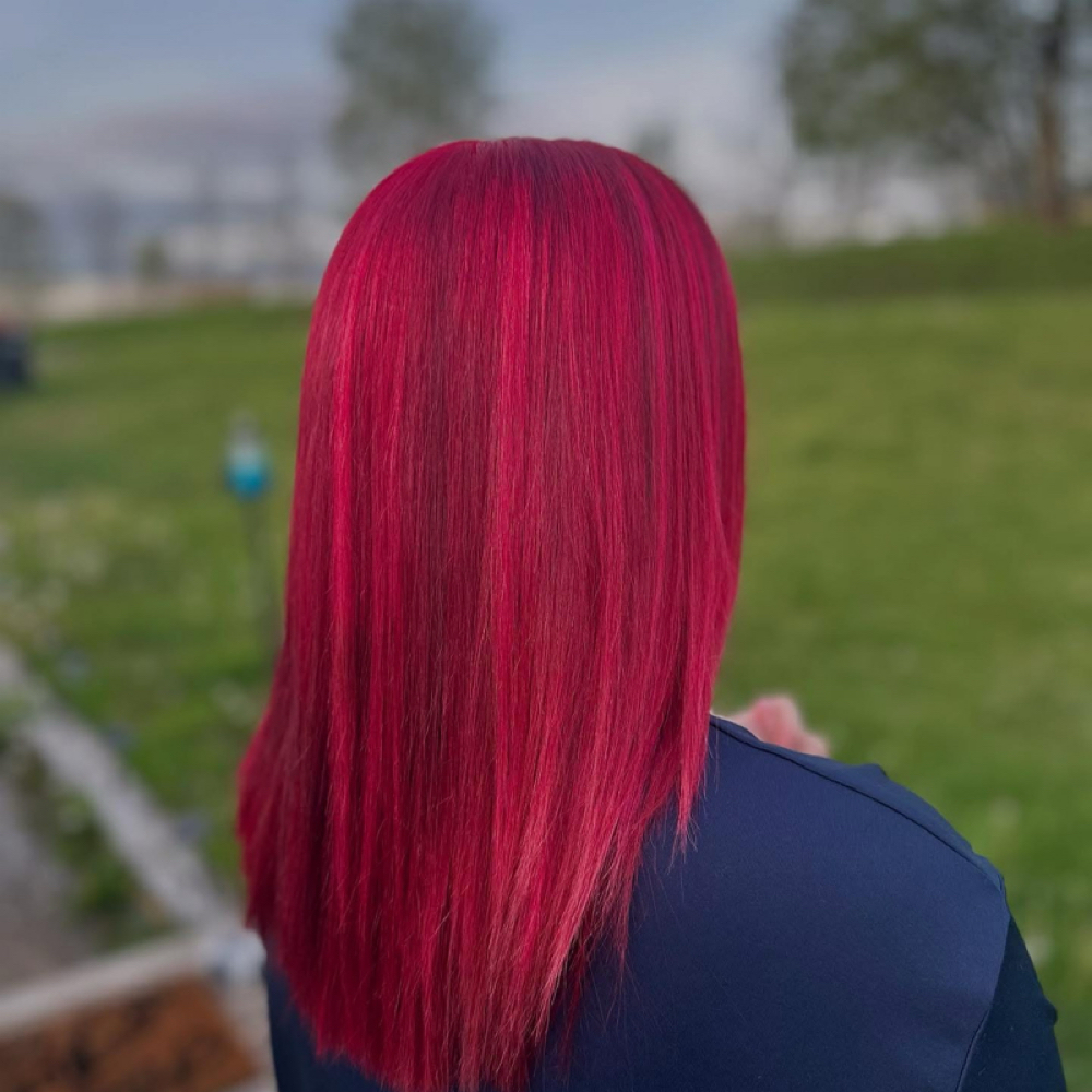 All Over Color at Hair by Anna Marie in Warren, OH