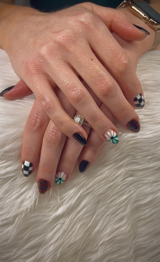 Structured Manicure + Tier 2 Design