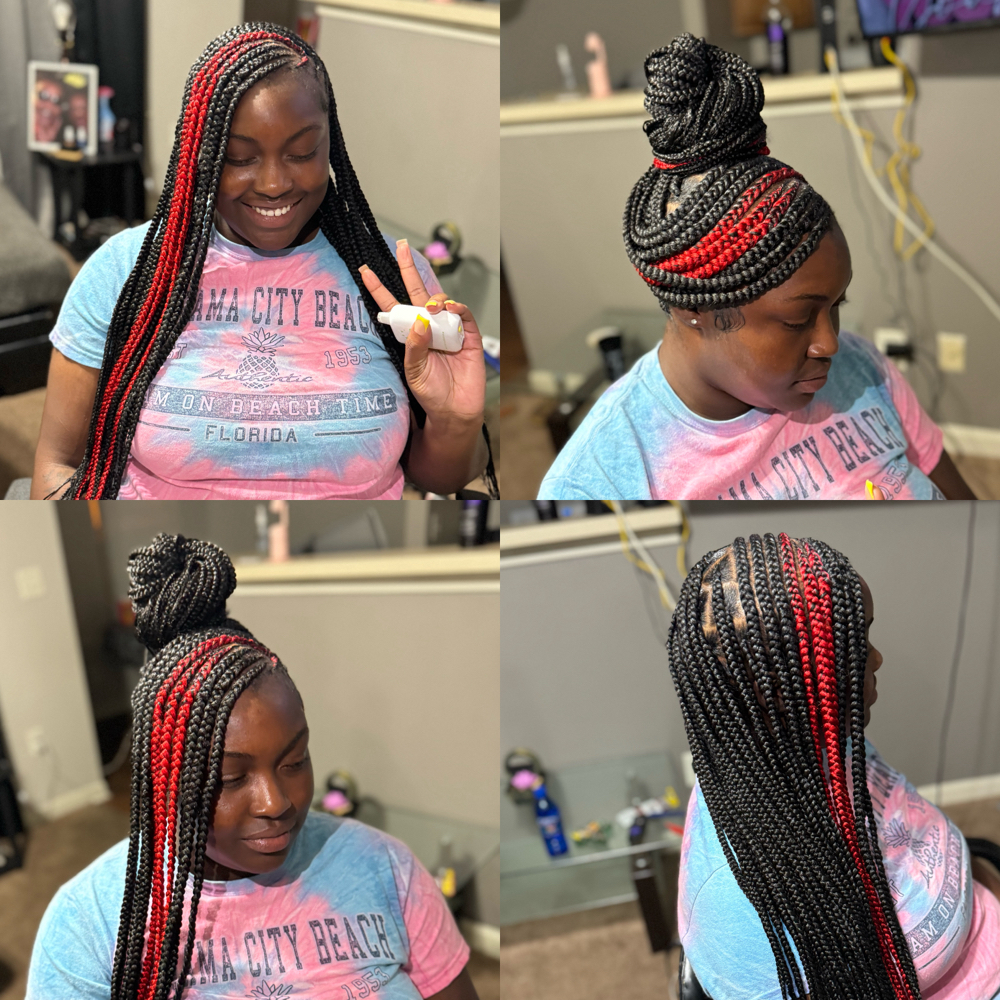 Fulani Lemonade Braids ๐๐๐พโโ๏ธ