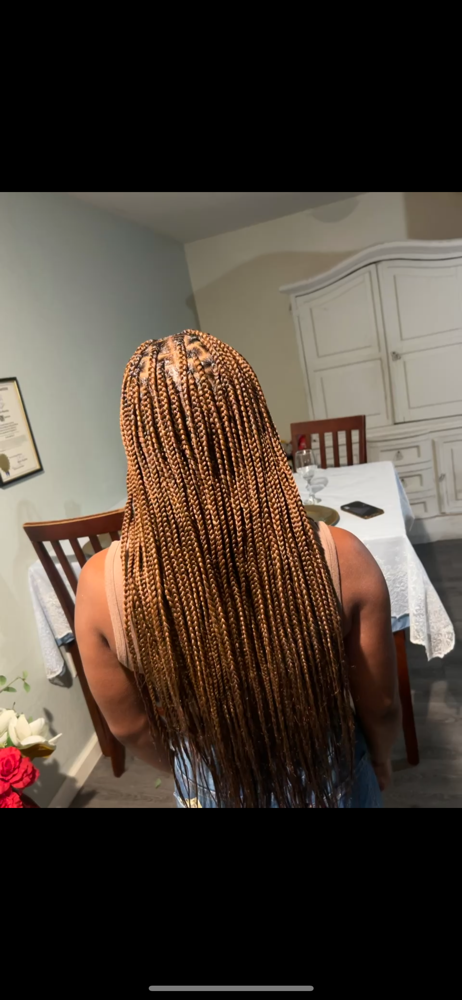 Knotless braids