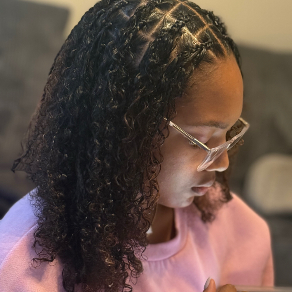 Natural Boho Knotles at KDeeBeauty&Braids in Alamo, TN