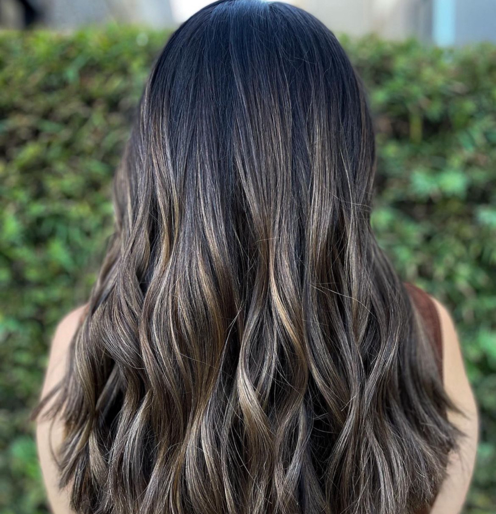 Balayage On Dark Hair