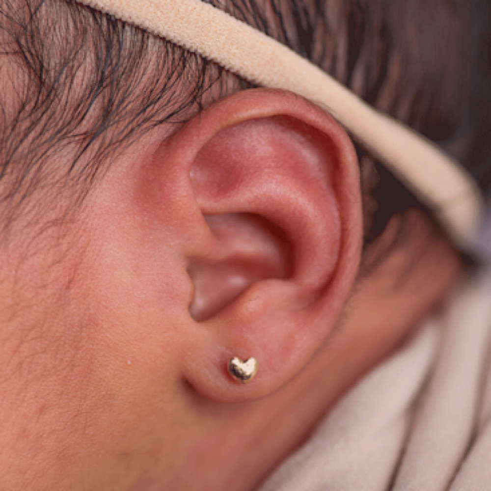 Baby Piercing at McQueen Hair Co. in Groveton, TX