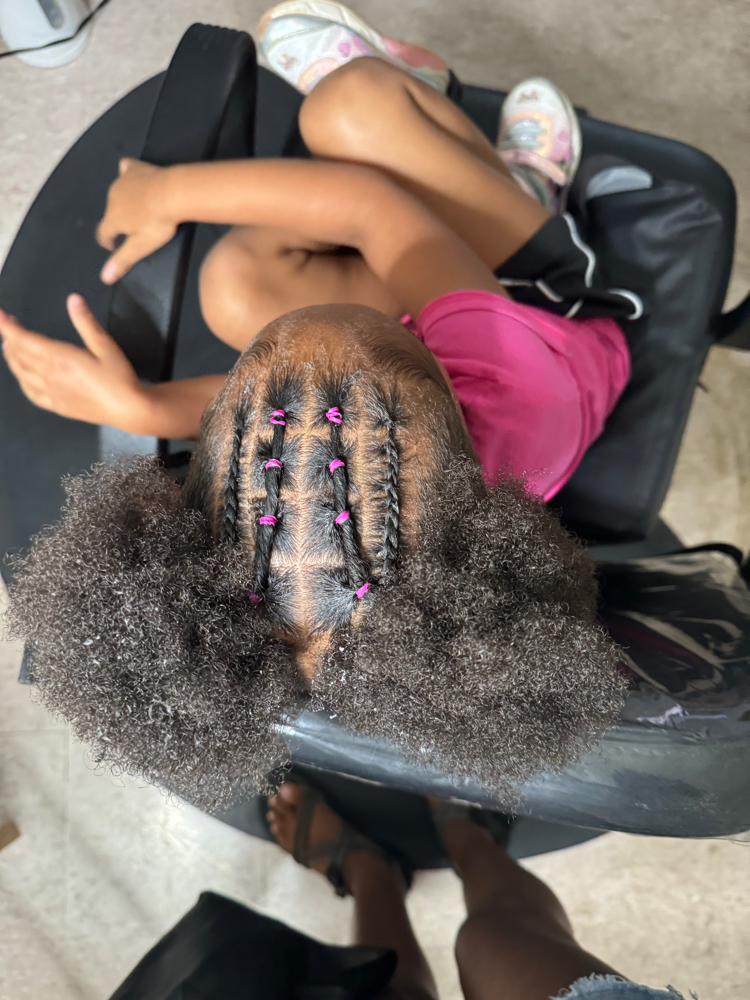 Natural style kids (no braids)