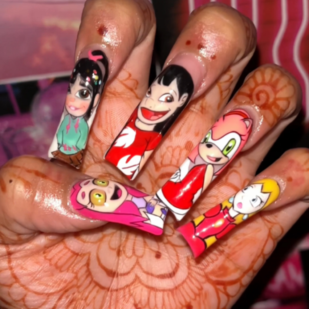 Tier 2 Character Fullset at Nessasnailgallery in Jacksonville, FL