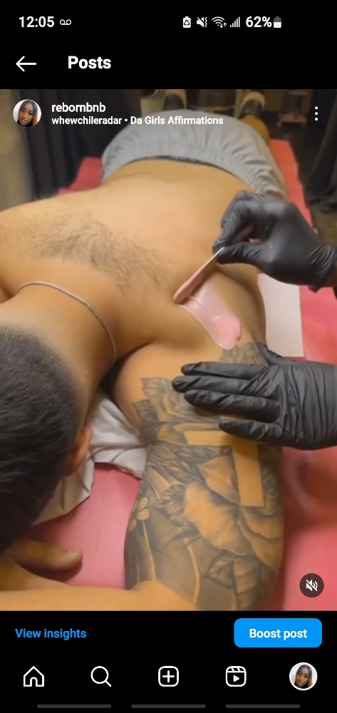 Shoulder Waxing