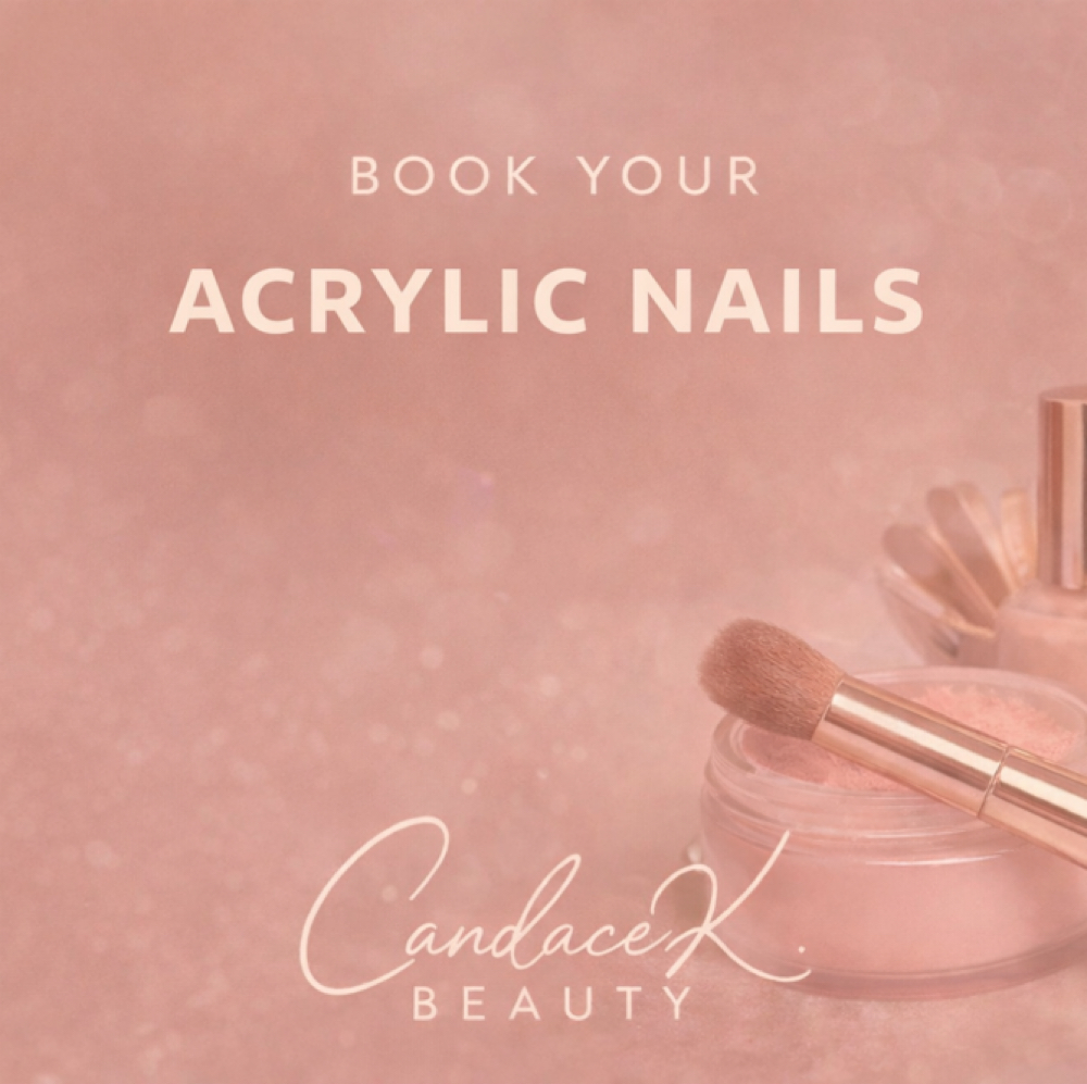 Short Color Acrylic or Ombre Full at Candace K. Beauty