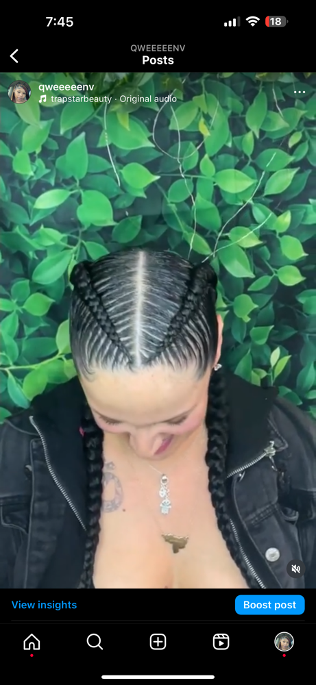 2 Feed-In Braids