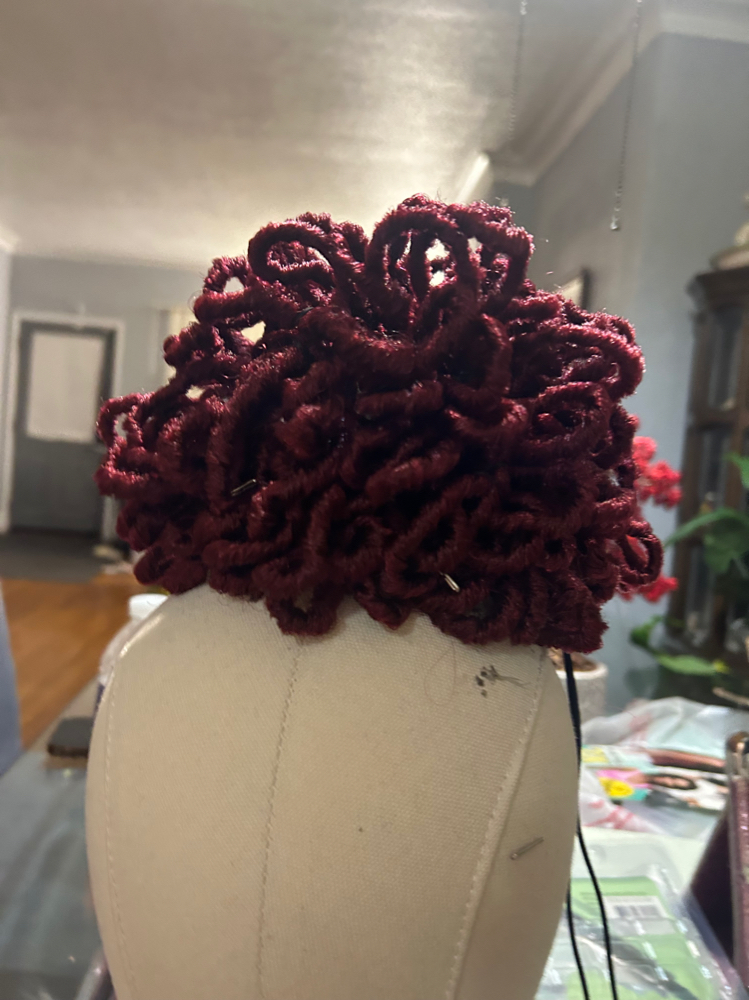 Custom Drawsting Petal Bun
