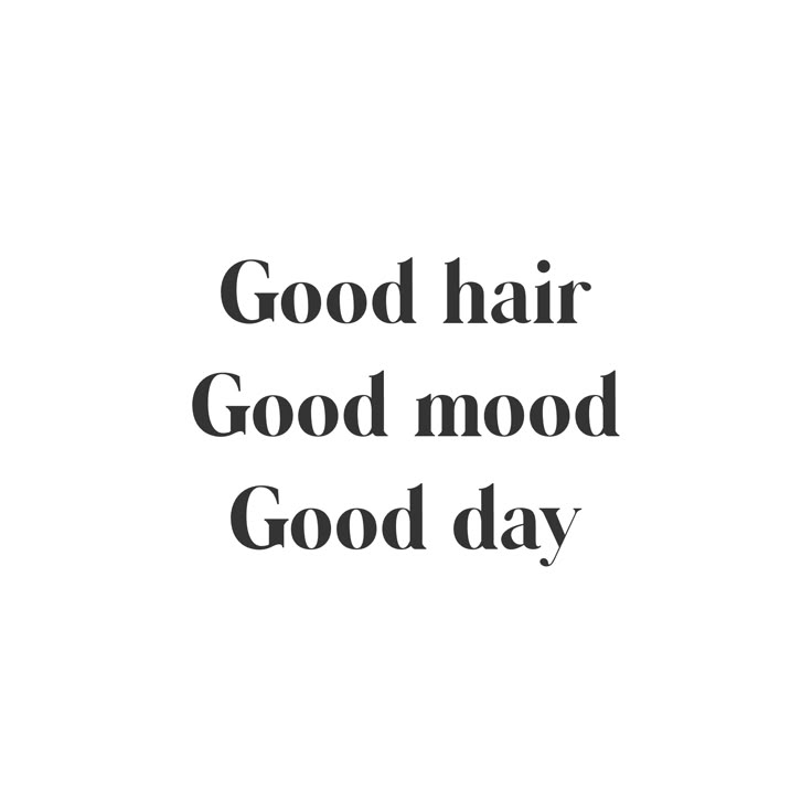 Hair Consultation