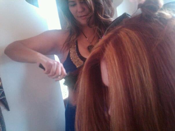 Color Touch Up at Janet Barajas in La Quinta, CA