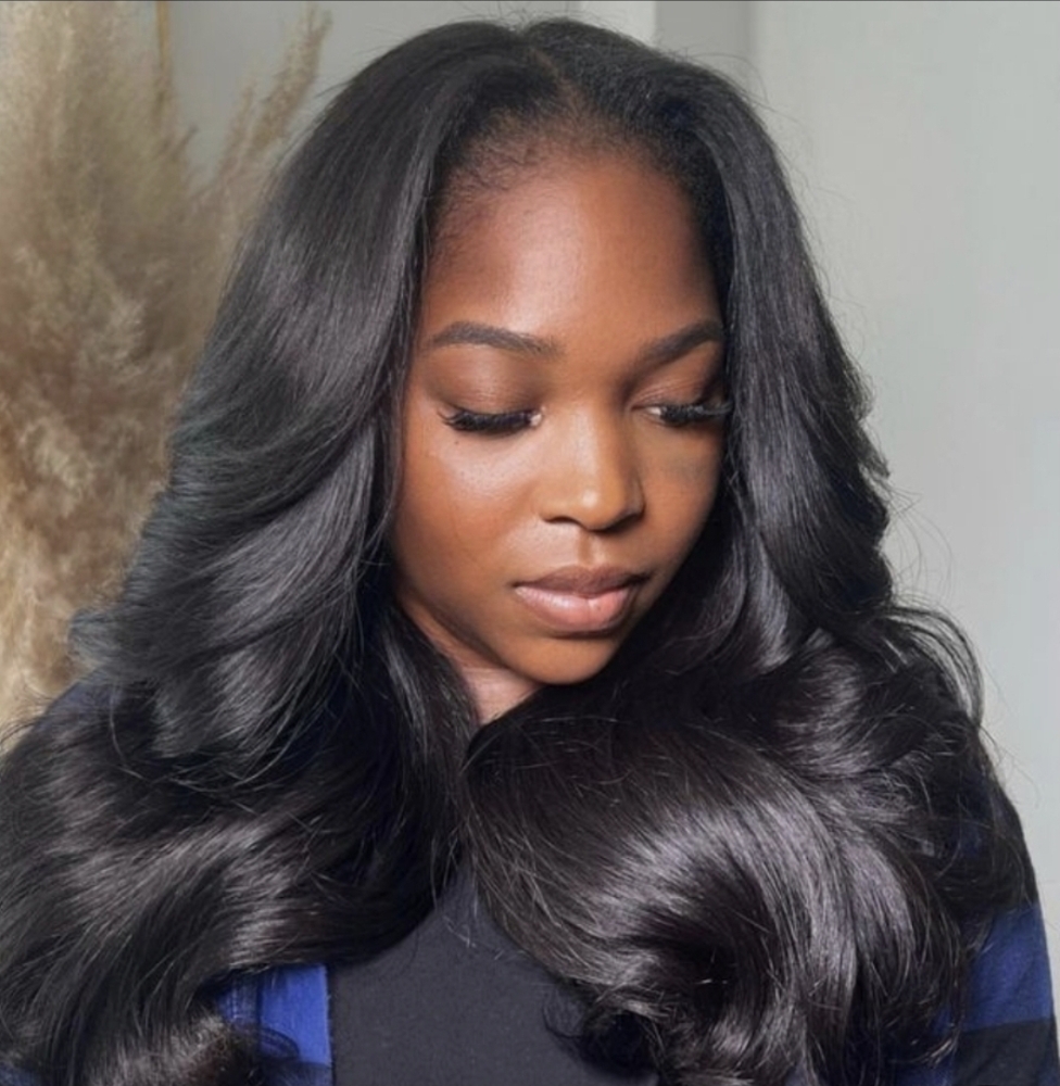 Microlink Extensions Including Hair
