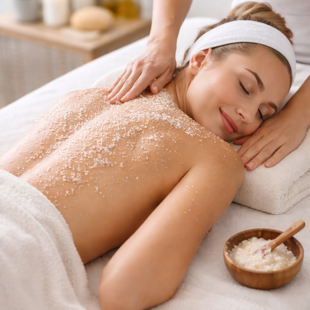 Back Detox and Polish at Flourish Spa LLC in Ellwood City, PA