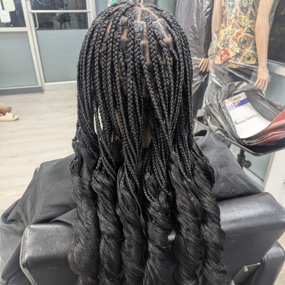 Med French Curl Braids (Mid -waist) at Bestlady Fashions in Hoover, AL