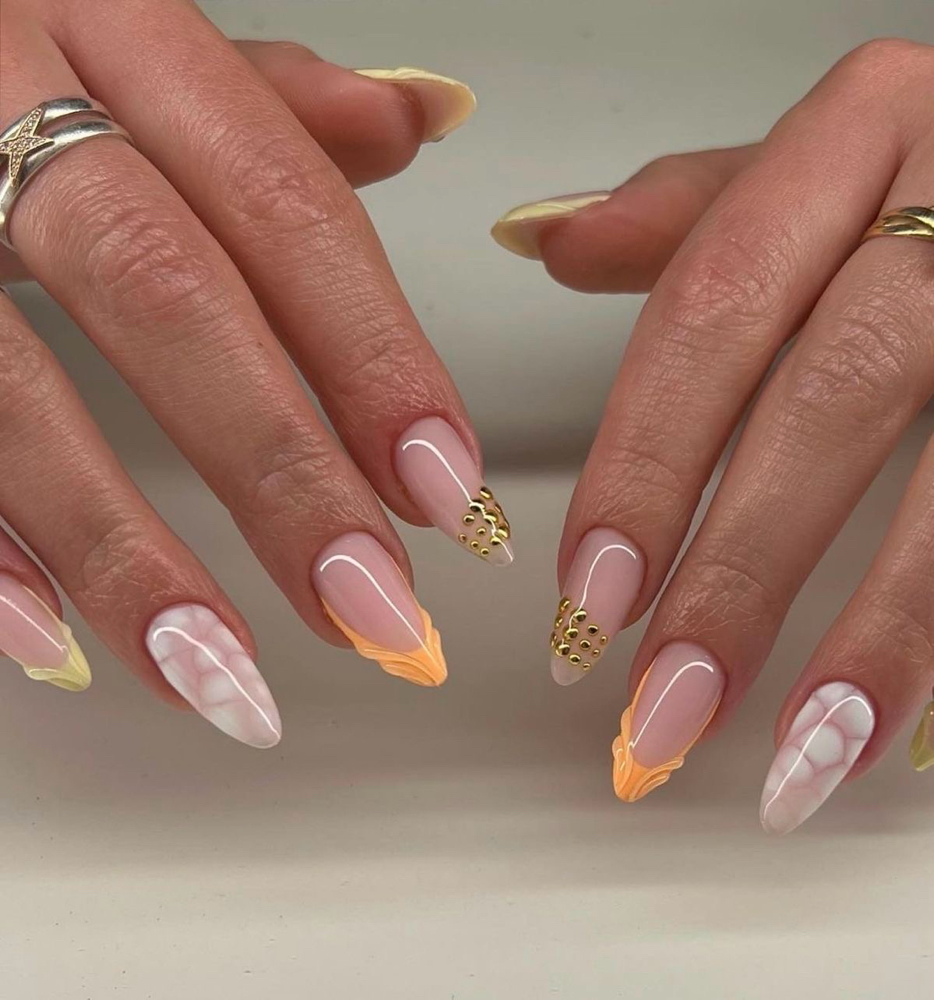 Hard Gel Full Set & Design