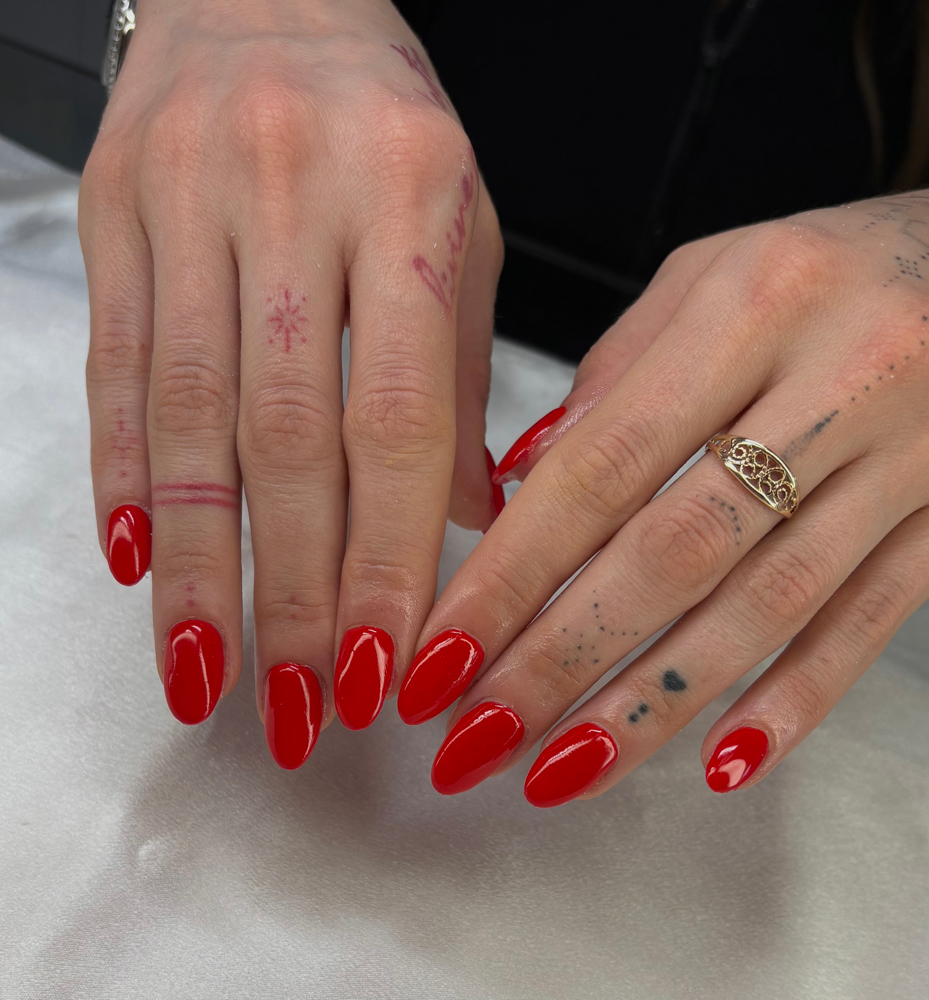 Soak Off&Acrylic Full Set One Color