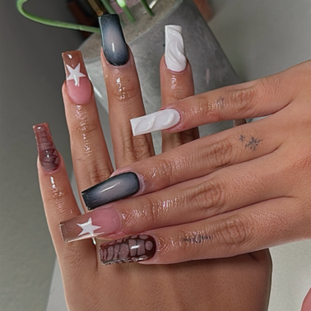 tier 2 nail art at Nailcouture.tx in Garland, TX