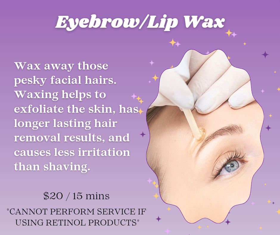 Eyebrow/Lip Wax
