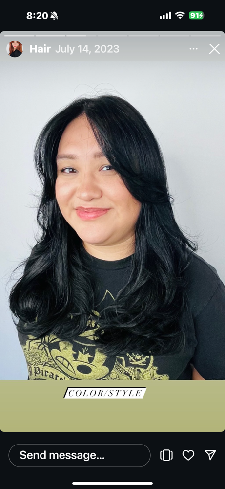 Shampoo/Blow Dry