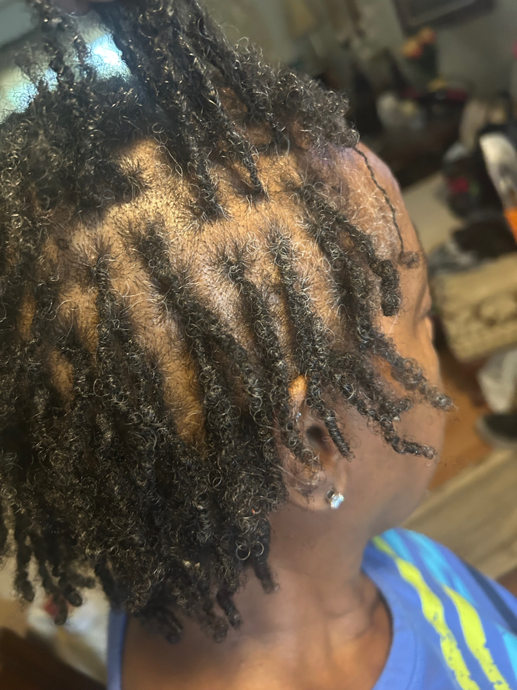 Microloc Re-tightening/w Wash at Erica.......Braids and More By E in Portsmouth, VA