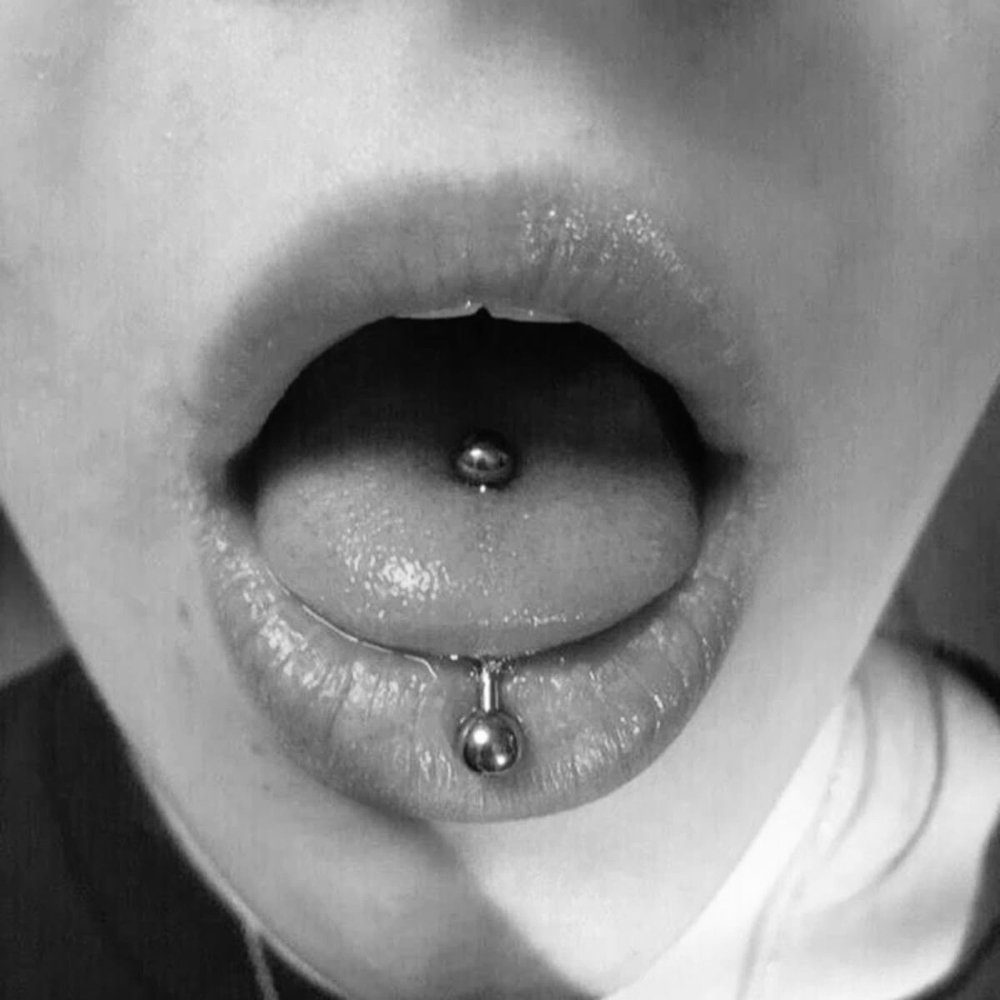 Tongue Piercing at Alexandra  Ford in Dallas, TX