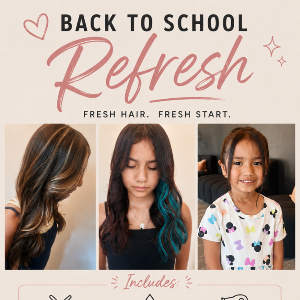 Back To School Refresh at Elevated Hair Lounge in Canyon Lake, CA