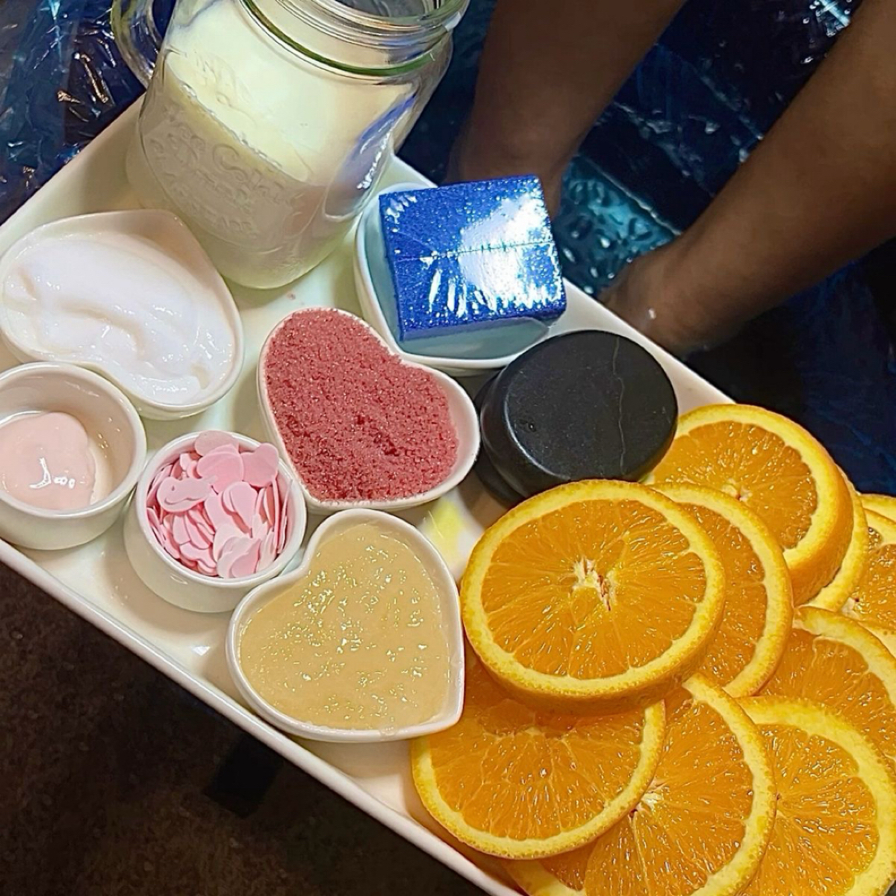 Spa Pedicure at Heavenly Spa in Clayton, NC