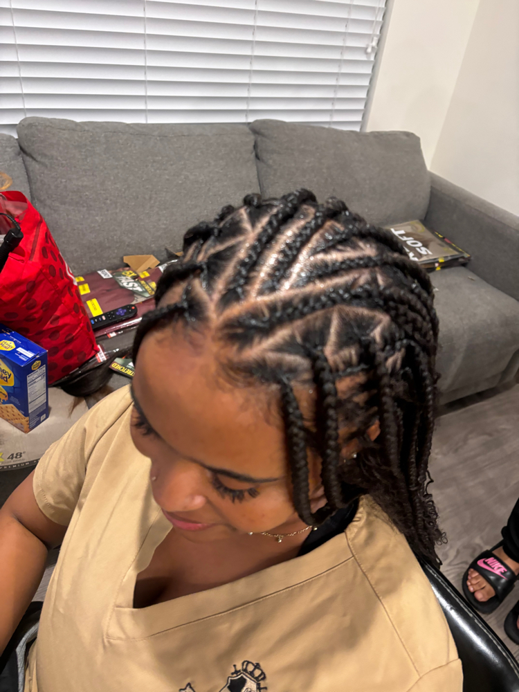 Custom Fulani Braids