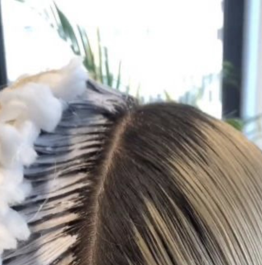 Outgrowth Retouch w/ Lightener at Hails Hair World in Champaign, IL