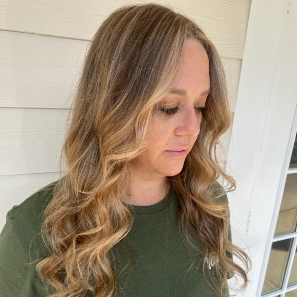 Partial Highlight With Cut at Elysie Rae Hair Studio in Kennesaw, GA
