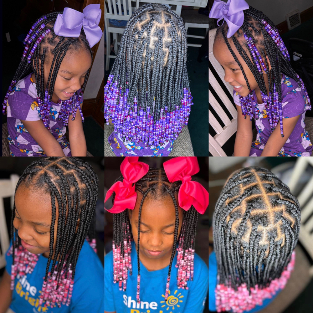 Kids Pencil Size Box Braids