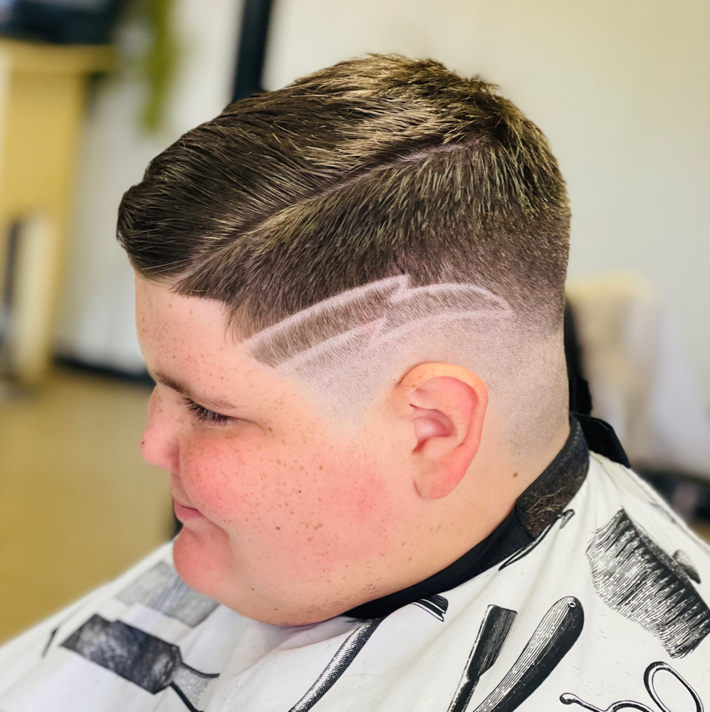 Kids Fade w/ design