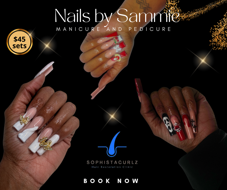 Gel Nails - Fill In at SophistaCurlz Hair Restoration Clinic - Weight Loss Center, LLC in Columbia, SC
