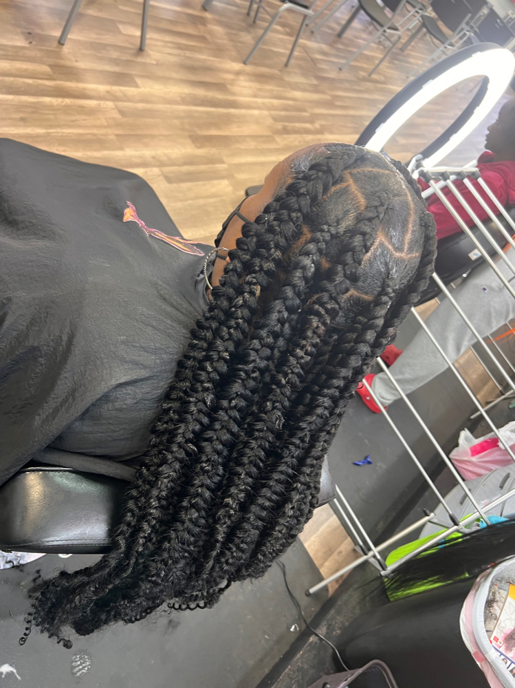 Jumbo Knotless Butterfly Braids