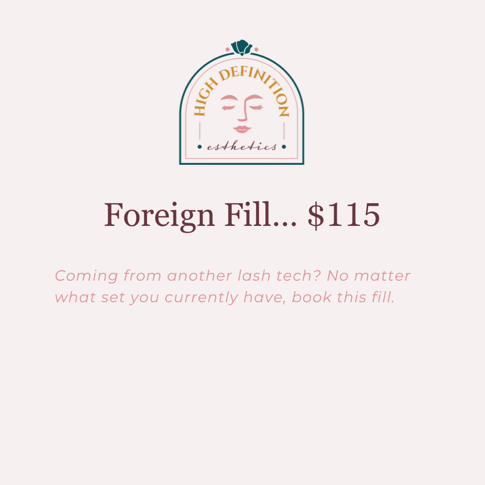 Foreign Fill