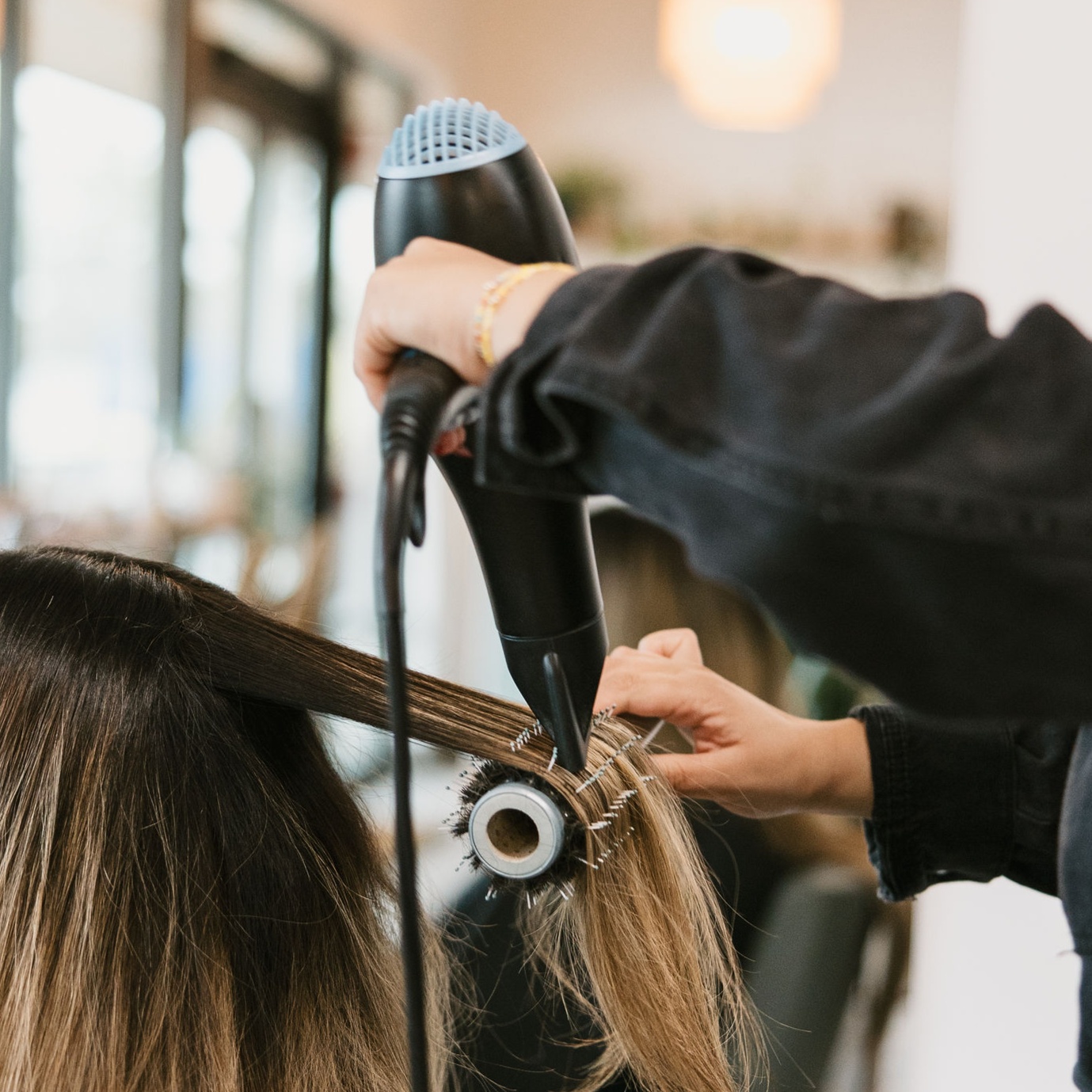 Blowout at soph hair studio in Braintree, MA