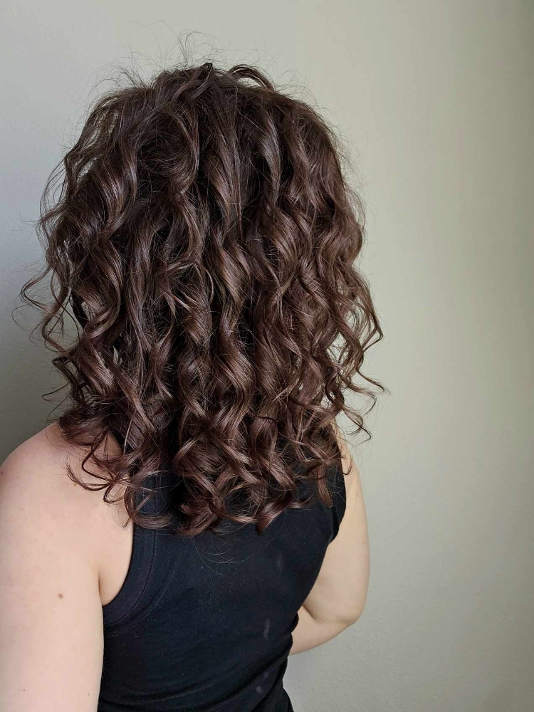 Curl Haircut at The hair spa in Solid Ground studio in Broken Arrow, OK