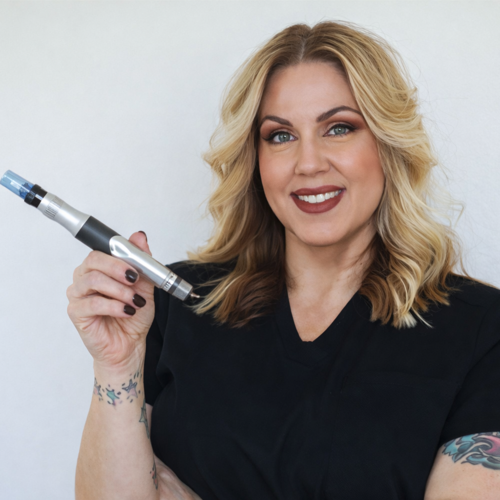 Microneedling with Hyaluronic Acid at Luxe Skin Care in Dallas, TX