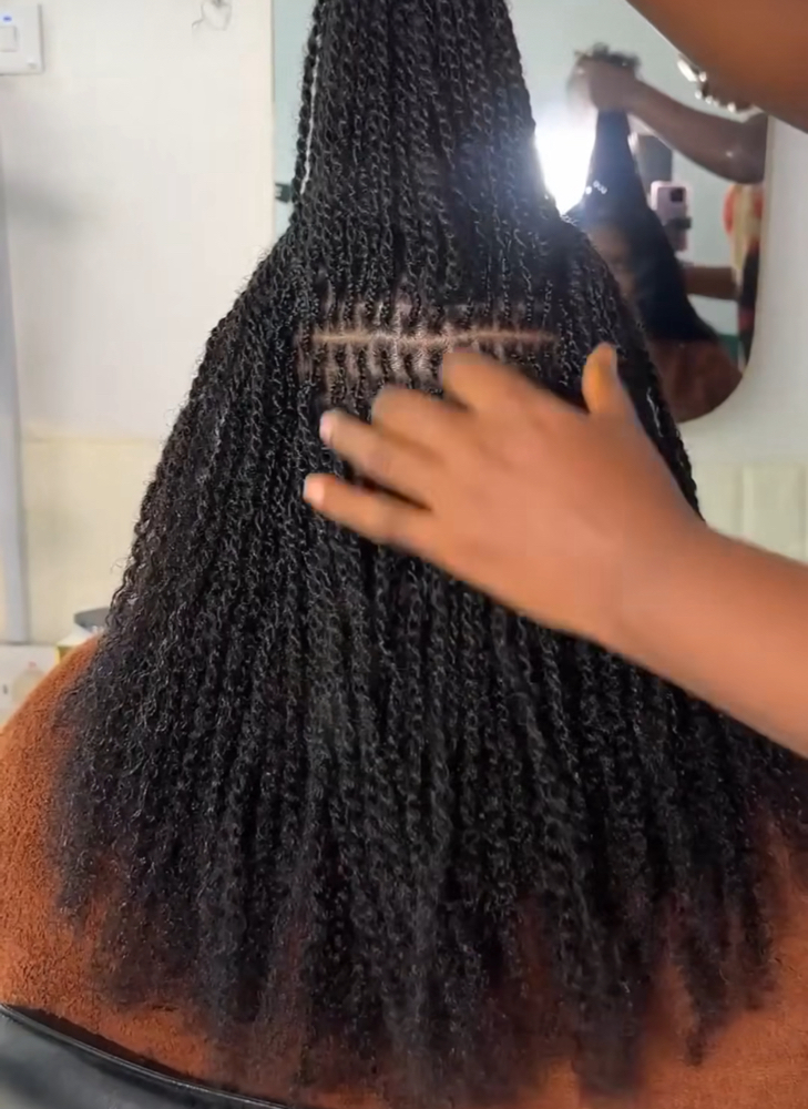 Micro 100% Human Hair Twists