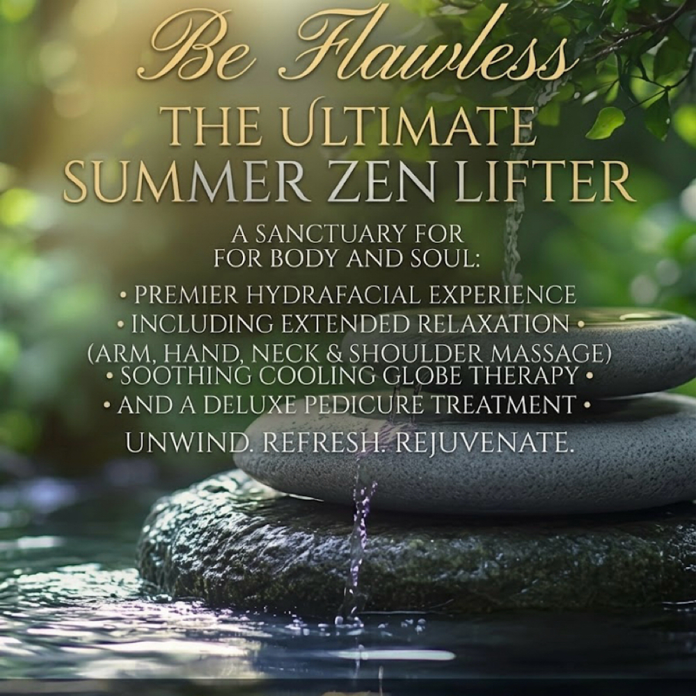 The Ultimate Zen Summer Lifter at Be Flawless Esthetics & Nails in Erie, PA