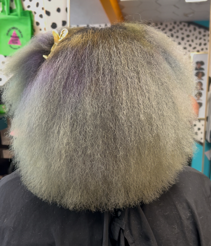 Blowdry, Treatment, Trim For Afros