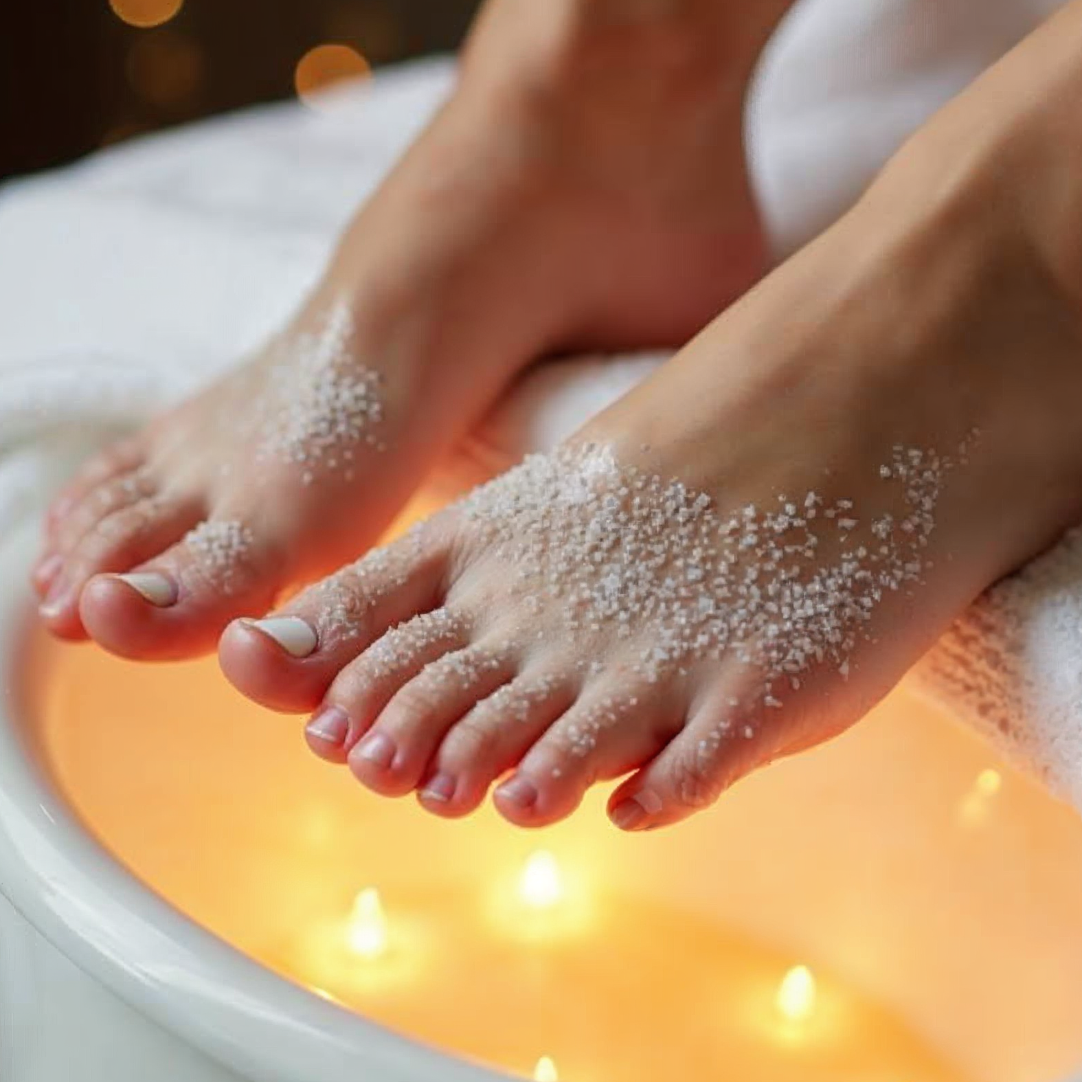 Exfoliating Foot Paraffin Treatment at Kallima Spa in Dover, DE