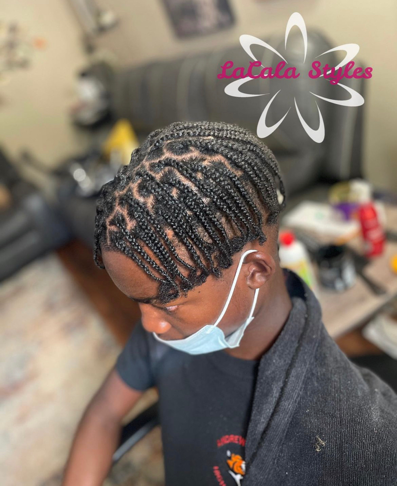 Men Plaits/twist
