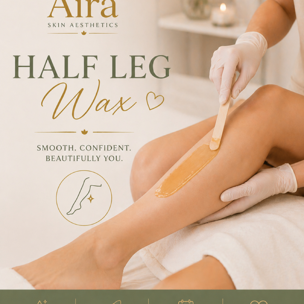 Half Leg Wax at Aira Skin Aesthetics in Georgeotwn, TX