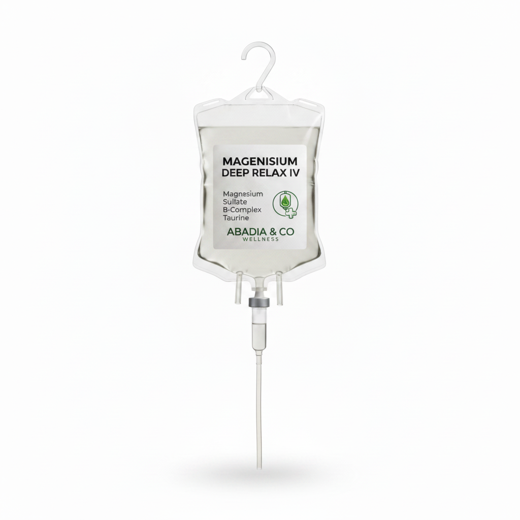 Magnesium Deep Relax IV at Abadia & CO. wellness in Tampa, FL