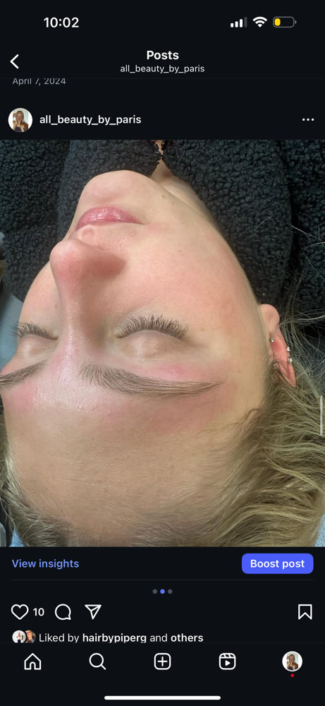 Eyebrow Wax