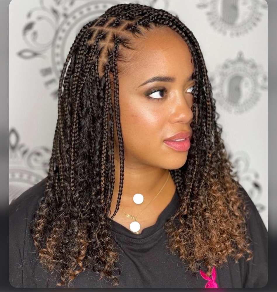 Knotless braids With Hair Included at Flax Locks Studio Spa,LLC in Greenacres, FL