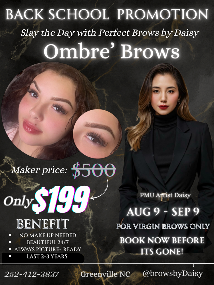Ombre’ Brows ( Promotion)