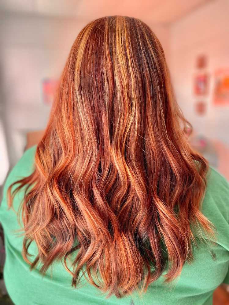 Full Highlights & Root Touch Up